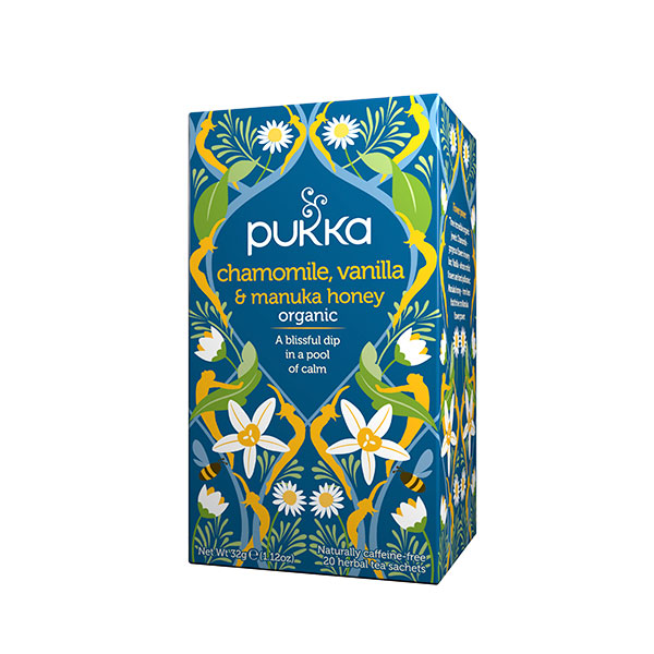 Pukka Chamomile, vanilla & Manuka honey ØKO 20 stk.